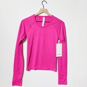 Lululemon Swiftly Tech Long Sleeve 2.0 Race Length Sonic Pink